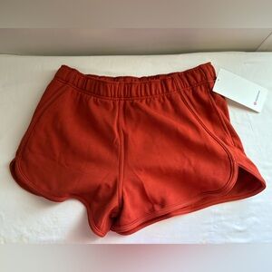 Lululemon Scuba Mid Rise Oversized Scuba Shorts Large